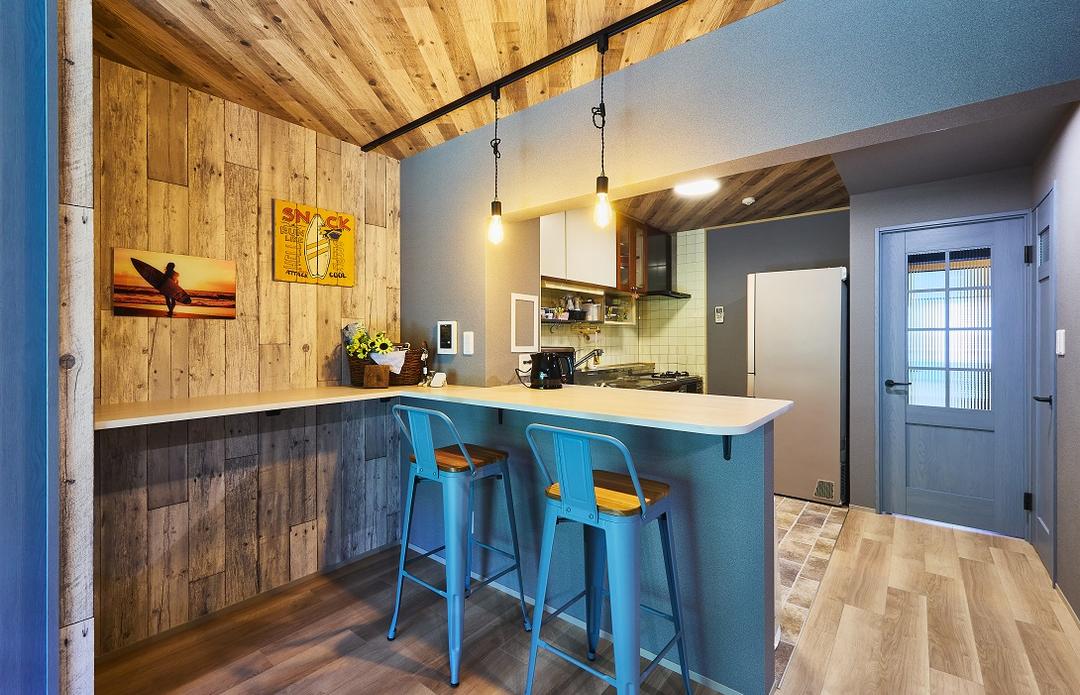 カリフォルニア風テイストの開放感のある家/My Design/株式会社Izumidaのリノベーション事例 | フルリノ